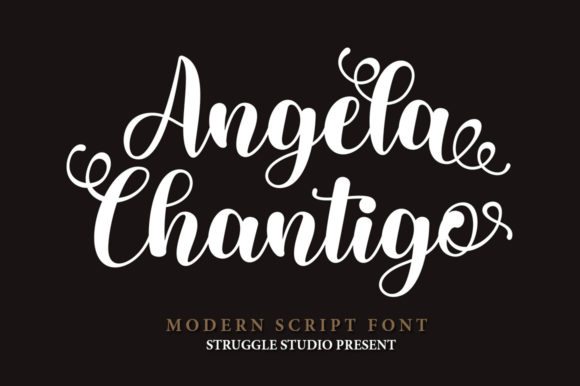 Angela Chantigo: A Font That Elevates Brand Identity