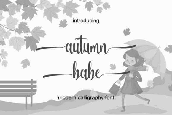 Autumn Babe: A Script Font with a Romantic Touch