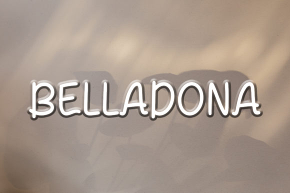 Belladona: A Handwritten Font for Thoughtful Editorial Design