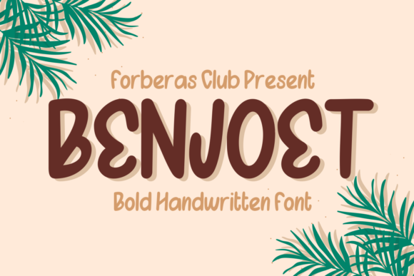 Benjoet: A Handwritten Font That Adds Personality to Branding