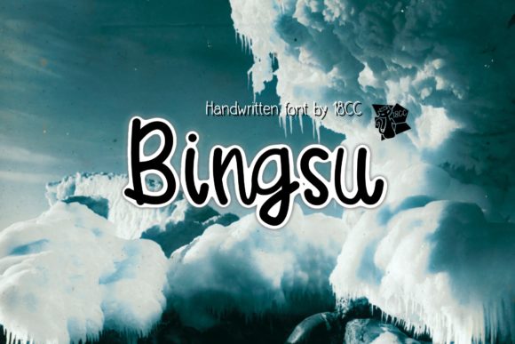 Bingsu: A Handwritten Font for Digital Branding