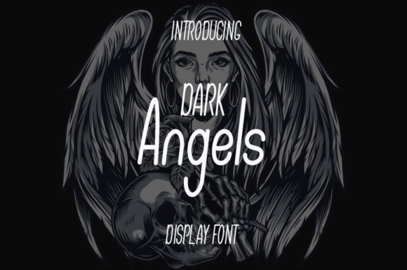 Dark Angels Font for Campaign Creativity