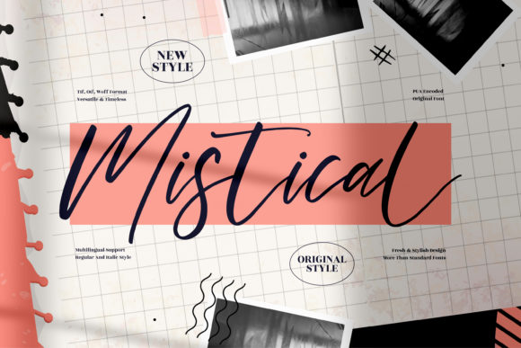 Elevate Your Brand with the Mistical Script Font