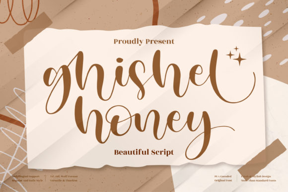 Ghisel Honey Font Review for Web Design