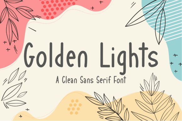 Golden Lights: A Handwritten Font for Web Design