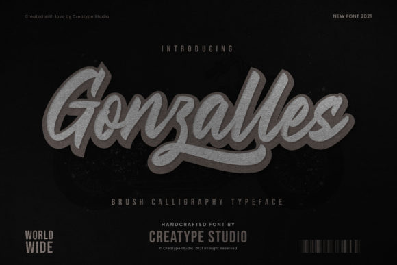 Gonzalles: A Stylish Handwritten Font for Editorial Design