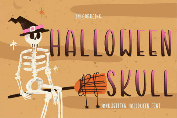Halloween Skull Font for Professional Branding