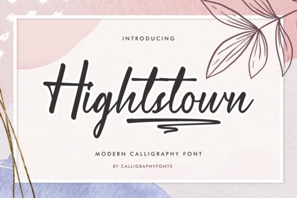 Hightstown Font for Impactful Branding