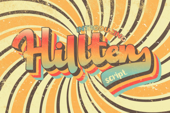 Hillten: A Handwritten Font for Bold Web Design