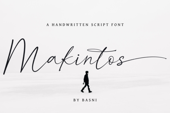 Makintos Script Font for Handmade Creations