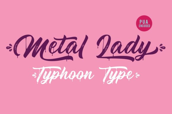 Metal Lady Font for Polished Branding