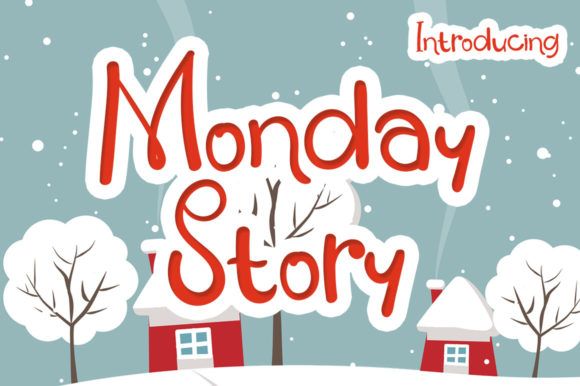 Monday Story: A Handwritten Font for Modern Web Design