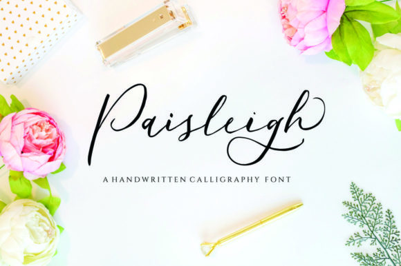 Paisleigh: A Delicate Script Font for Digital Campaigns