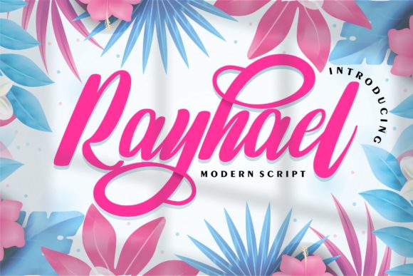 Rayhael: A Delicate Script Font for Elegant Branding