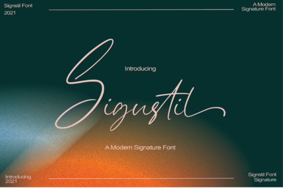 Sigustil: A Handwritten Font for Creative Makers