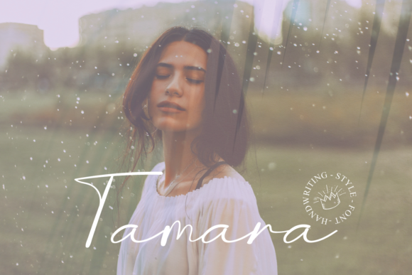 Tamara Script Font for Web Design