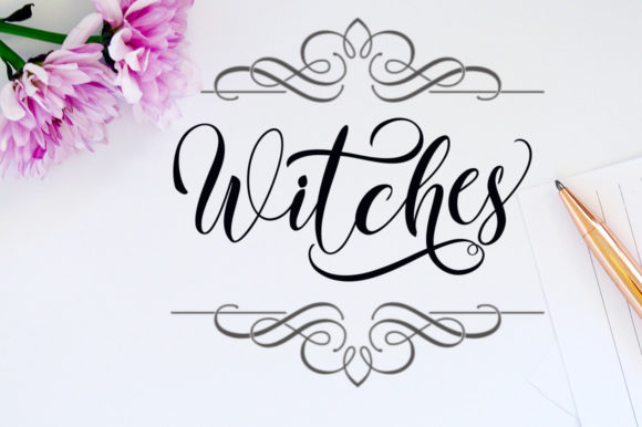 Witches Font for Web Design and Branding